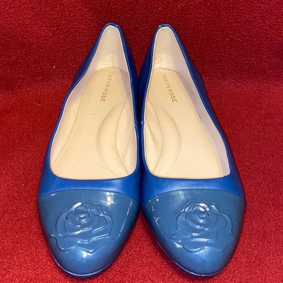 Taryn Rose size 8.5 leather loafers excellent condition - Picture 1 of 7